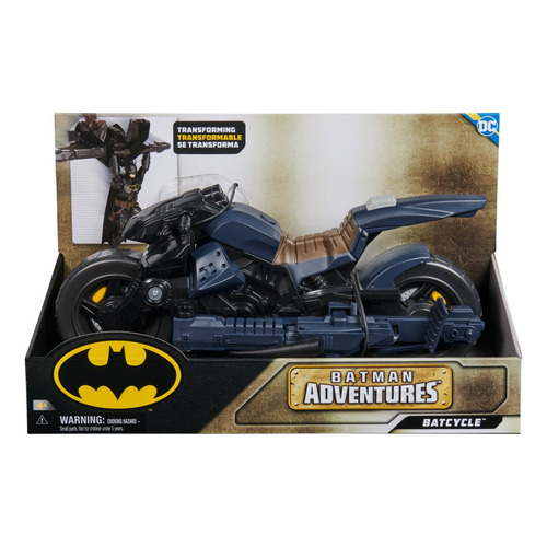 Batcycle Transformable Spin Master Batman Adventures +3