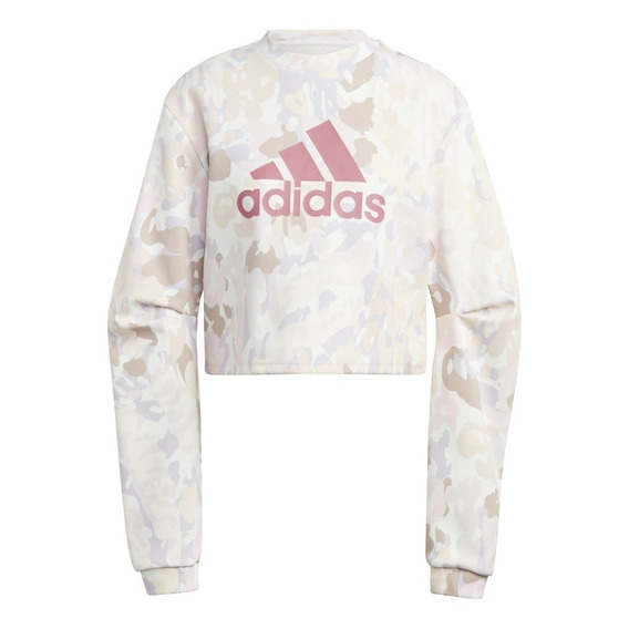 Sudadera Para Mujer adidas W Aop Swt Casual