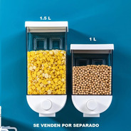 Dispensador Cereal Pared Despachador Alimentos Secos 1.5 L