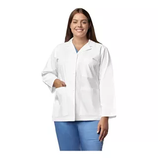 Delantal Médico 7202 Mujer Blanco Wonderwick Youniforms