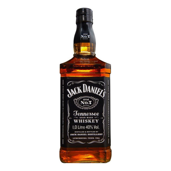 Jack Daniel´s Whiskey Old N°7 Botella De 1 Litro
