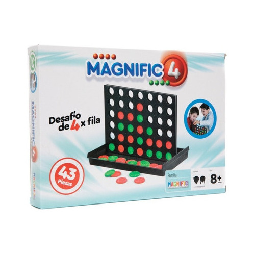 4 En Linea Magnific Juego De Mesa 2039 Educando