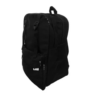 Mochila Bolsa Camping Grande Impermeável E Reforçada Cor Preto