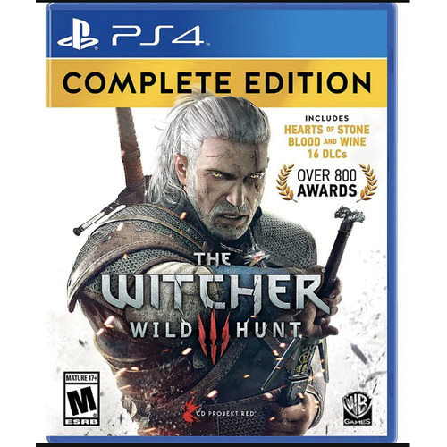 The Witcher 3 Wild Hunt Game Of The Year Edition Ps4 Físico