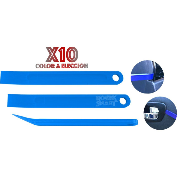 X10 Palanca Extractor Tapas Paneles Clips Grampa Automomovil
