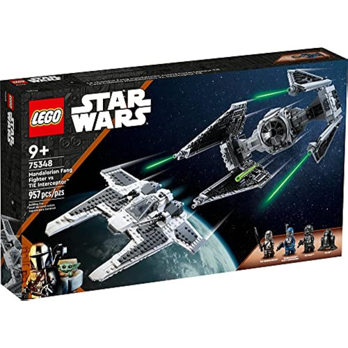 Lego Star Wars Mandalorian Fang Fighter Vs. Tie Interceptor