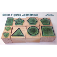 Sellos Didácticos De Figuras Geométricas - Sellos De Goma