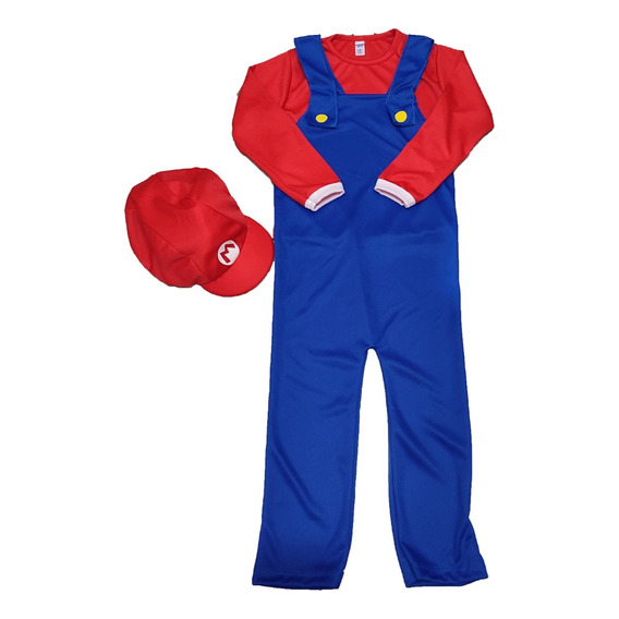 Disfraz Cosplay Infantil Mario Bros