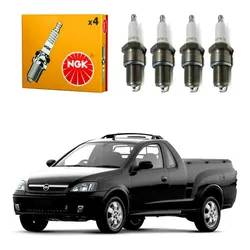  Jogo Velas Ngk Montana 1.4 Flex 2008 A 2010