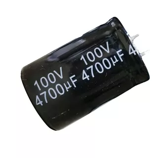 Capacitor Electrolitico 4700uf 100v  105°