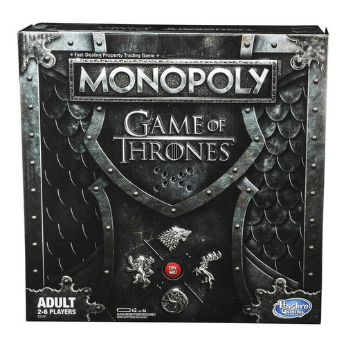 Hasbro Monopoly Game of Thrones E3278 Inglés
