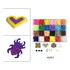 Perlas Hama Beads Fuse Beads Pixel Art, 2400 Unidades, Niños