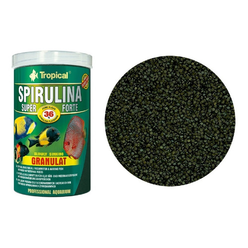 Tropical Super Spirulina Forte Granulado 150g Peces Premium