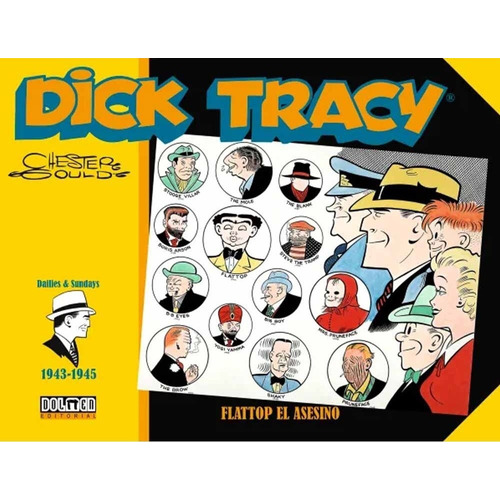 Dolmen - Dick Tracy 1943-1945 Flattop El Asesino - Nuevo !!