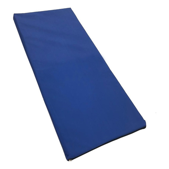 Colchoneta Gimnasia 1x40x3 Alta Densidad 90kg Polietileno Color Azul