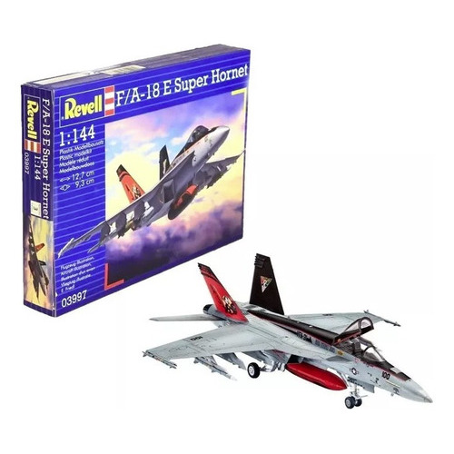 Kit de avión a reacción Revell FA-18e Super Hornet 1/144, 03997