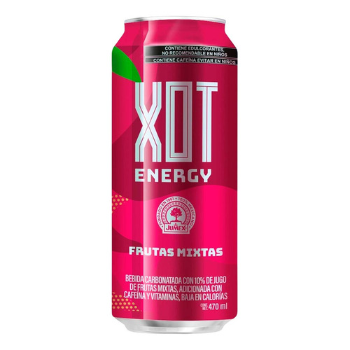 Bebida Energizante Xot Energy 470ml - 12 Pzas