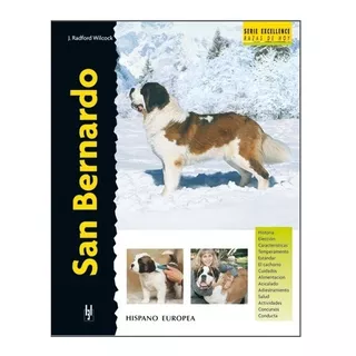 Libro Perros Raza San Bernardo Excellence J. R. Wil His Eur