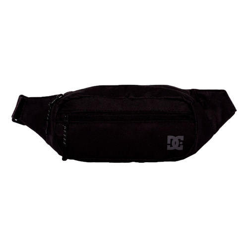 Riñonera Dc Lifestyle Unisex Bagoff 2 Negro Fuk Diseño De La Tela Liso