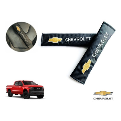 Par Almohadillas Cubre Cinturon Chevrolet Silverado 19 A 21