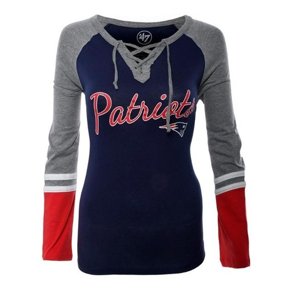 Sudadera 47 Mujer Azul New England Pats F19lwfblu441696ln