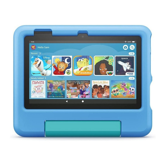 Tablet Amazon Fire 7 Kids 2022 Para Niños + Sd 128gb