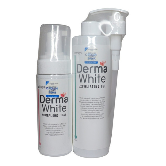 Kit Dermawhite, Exfoliante Y Neutralizante. 