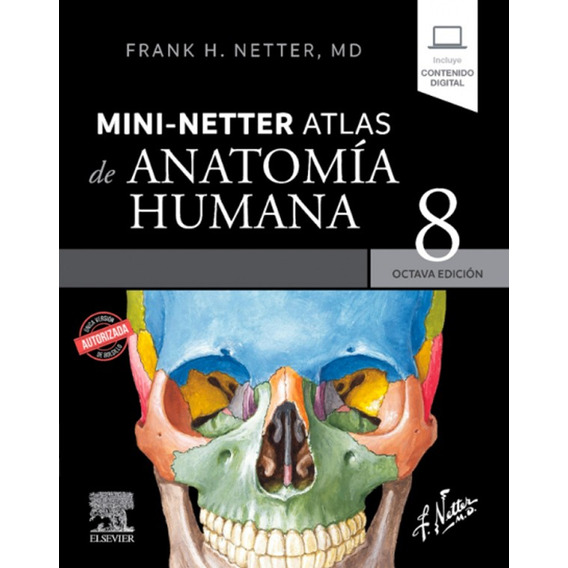 Libro Mini Netter. Atlas De Anatomia Humana 8ed.
