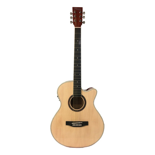 Guitarra Electroacustica Mc Cartney Qag40eq-nt-gs Natural