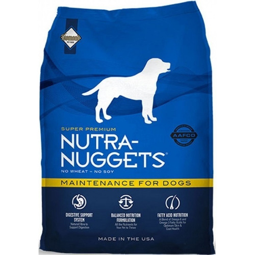 Alimento Nutra-Nuggets Global Maintenance para perro adulto todos los tamaños sabor pollo en bolsa de 15kg