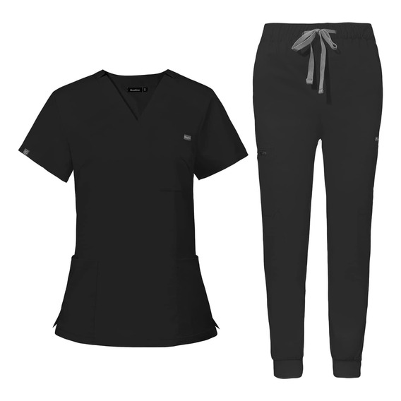 Uniforme De Enfermera Yoga Conjunto Médico Para Mujer Blusa