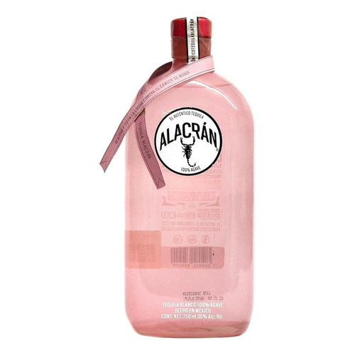 Tequila Alacran Blanco 750 Mil Presentacion Rosa