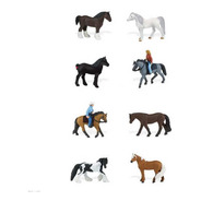 Cavalos E Cavaleiros - Miniatura - Safari