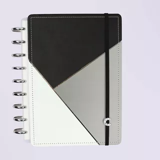 Caderno Inteligente Médio Planner Ci Grey Glam