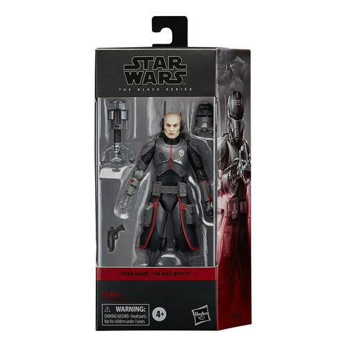 Figura De Acción Hasbro Star Wars Echo The Black Series 4