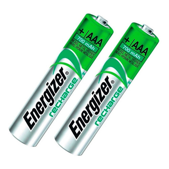 Pila Recargable Energizer Tamaño Aaa 2 Unidades