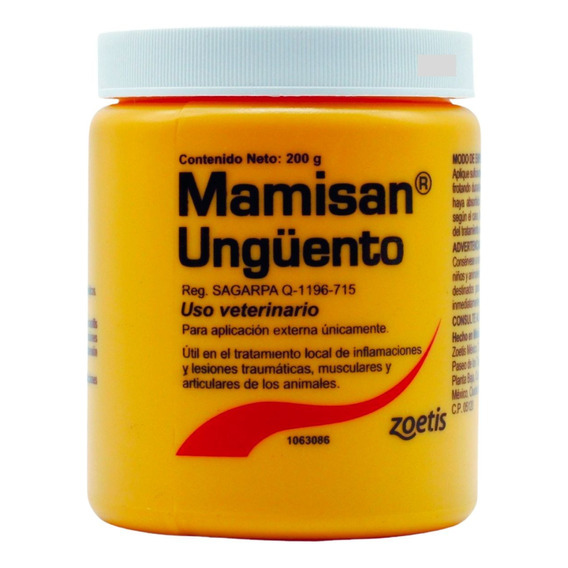 Pomada Mamisan 200 Gr Unguento Zoetis