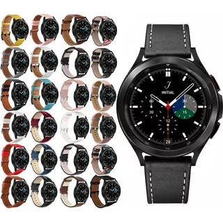 Correa De Piel Premium Para Galaxy Watch 4 / 4 Classic