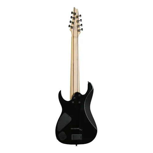 Ibanez RGir28fe Bk Iron Label Black Color Black Color Black
