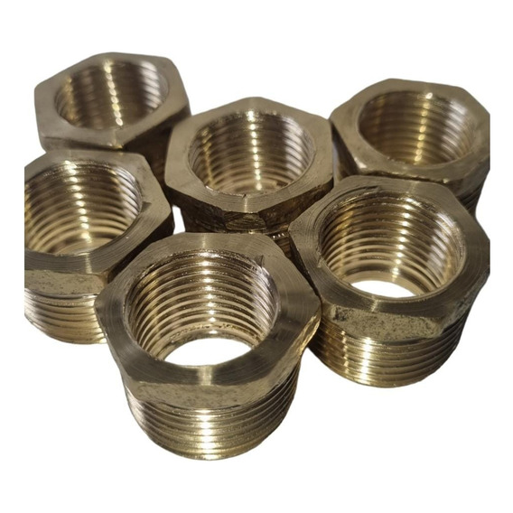 Buje De Reducion De Bronce 3/4×1/2 Acuagas 