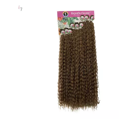 Cabelo Cacheado Bio Orgânico Fogosa 300gr Cor Sp1/27 Castanho Com Mel