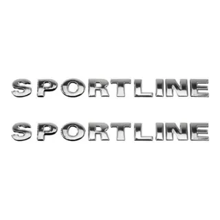 Par Letreiro Emblemas Sportline 