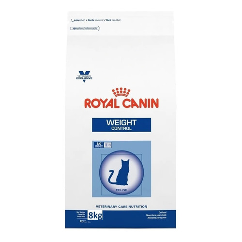 Alimento Royal Canin Veterinary Care Nutrition Feline Weight Control Para Gato Adulto En Bolsa De 8kg