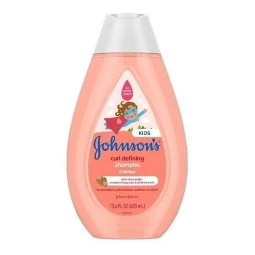 Curl Shampoo Kids Babies Champú Rizos Niños Bebés Johnson's 