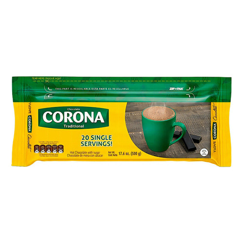 Chocolate Taza Corona Tradicional 500gr