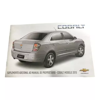 Suplemento Manual Proprietario Original Gm Cobalt 98550180