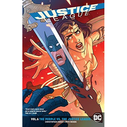 Justice League 6: The People Vs. The Justice League, De Priest, Christopher. Editorial Dc Comics, Tapa Blanda En Inglés