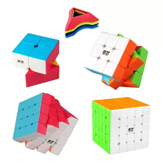 Cubo Rubik Pack 4 Cubos Moyu Meilong - 2x2 3x3 4x4 5x5