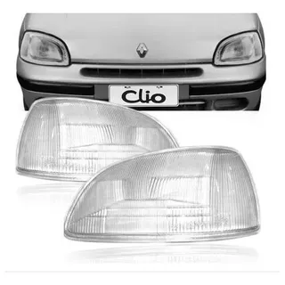 Juego X2 Vidrio De Optica Renault Clio 96 97 98 99 00 X Par