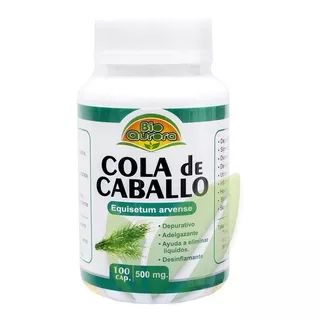 Cola De Caballo 500 Mg | 100 Cápsulas